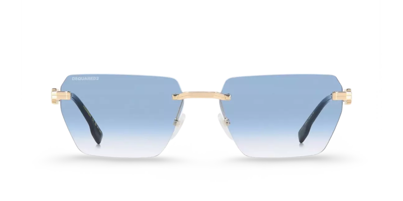 Lentilles De Rechange Originales Dsquared D2 0102/S - Polycarbonate, Multicolore - Neuf Avec étiquettes