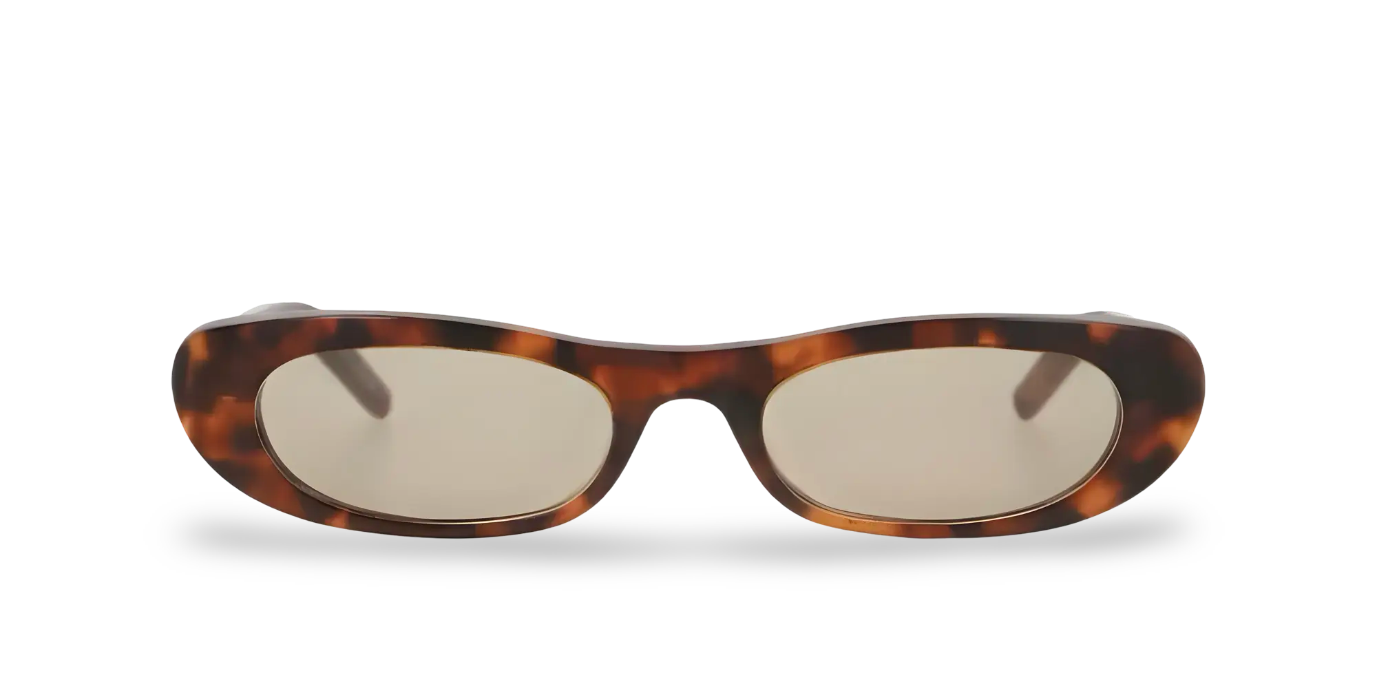 小物 Saint Laurent sunglasses SL557 shade Saint Laurent SL 557 Shade - Round Havana Light Brown Lens Women's