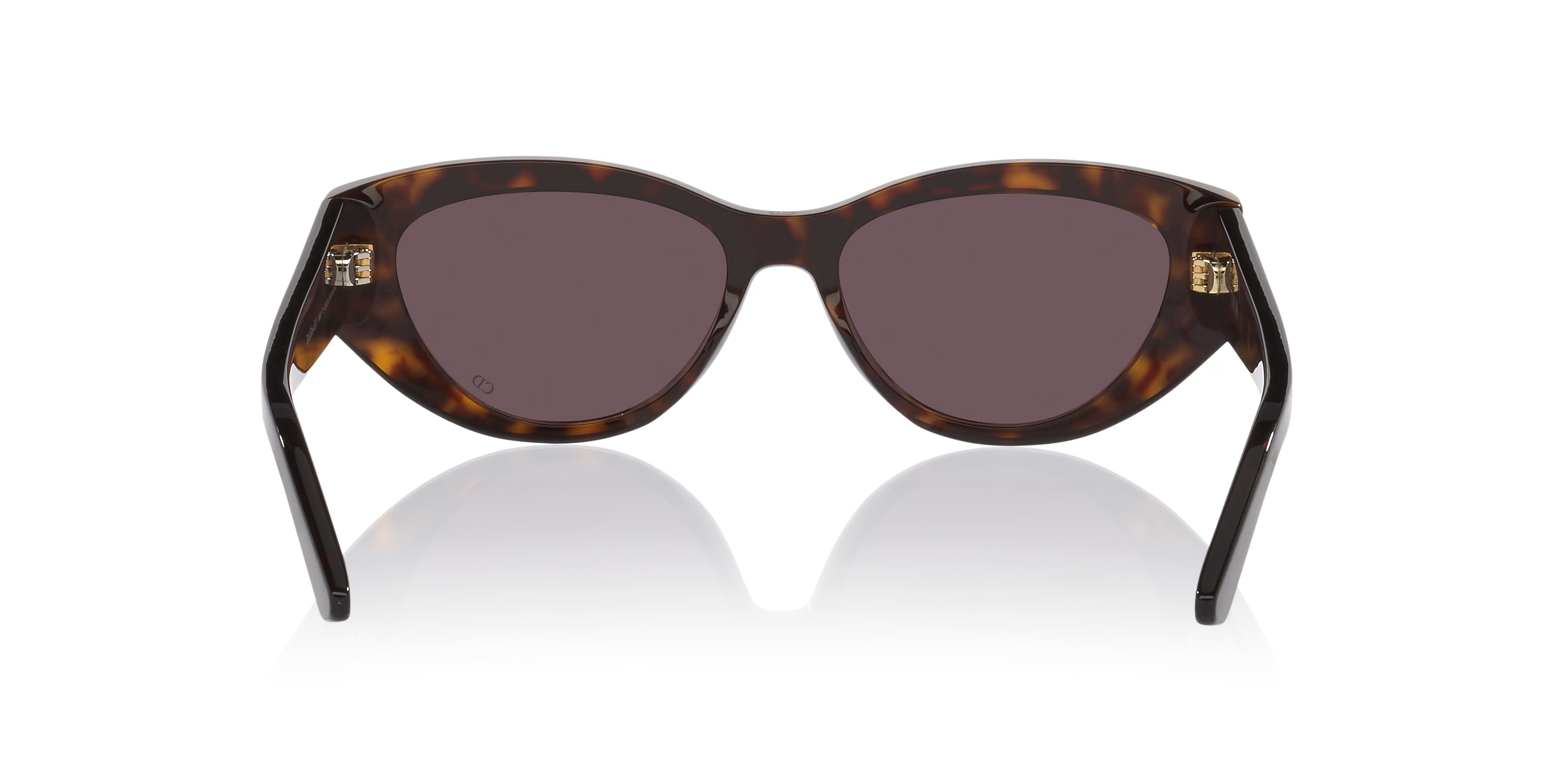Havana Butterfly Sunglasses with Brown Lenses