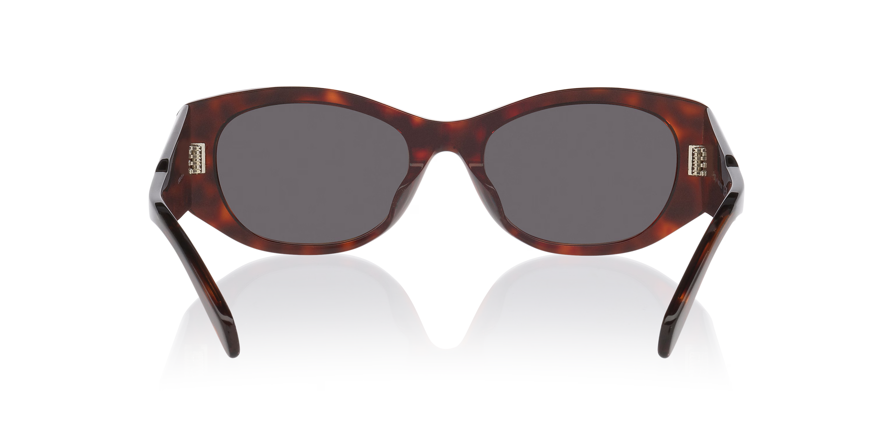Havana Butterfly Sunglasses with Grey Lenses