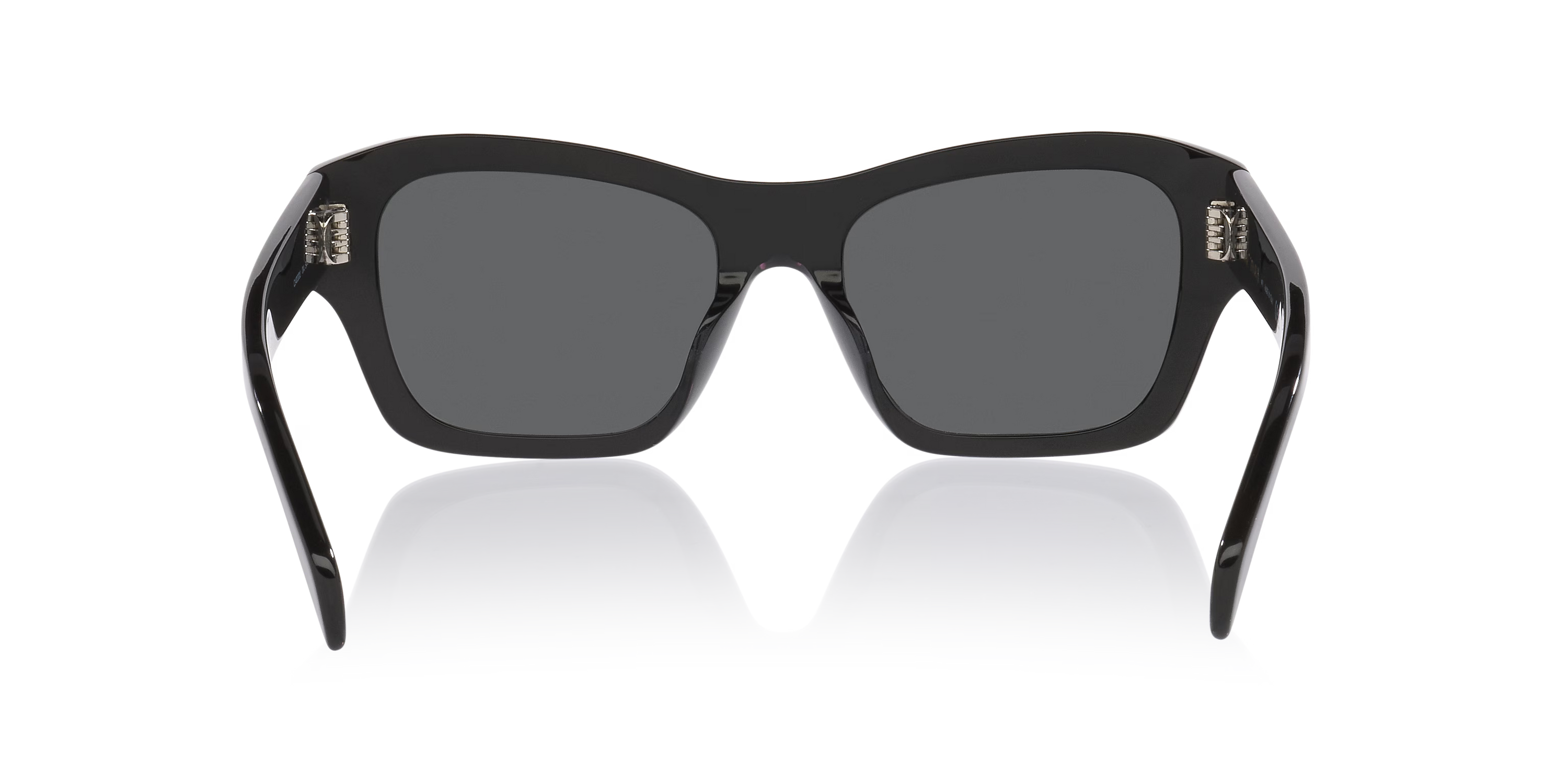 Black Butterfly Sunglasses with Grey Lenses