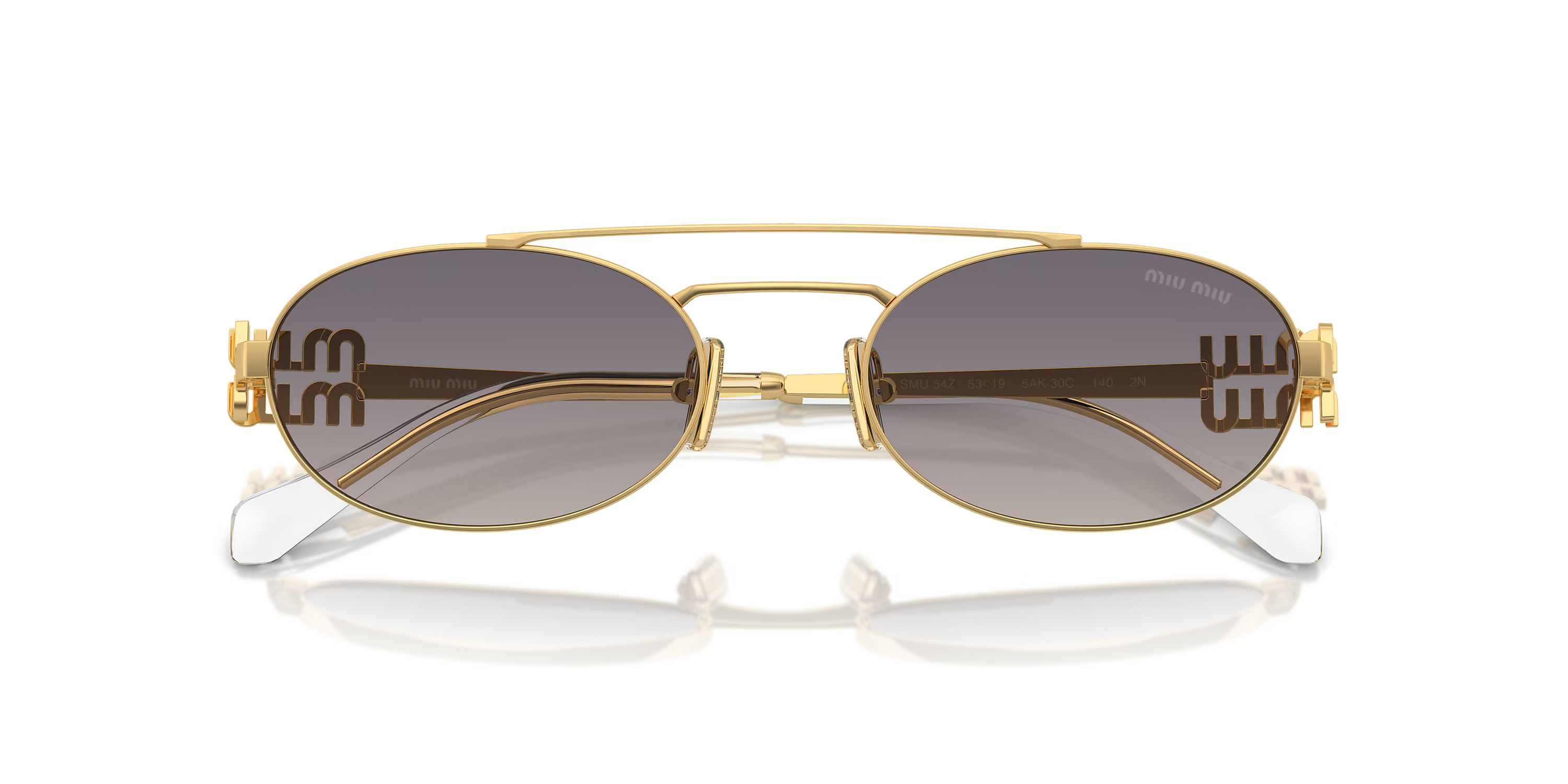 Miu Miu Sunglasses MU54ZS 5AK30C 53