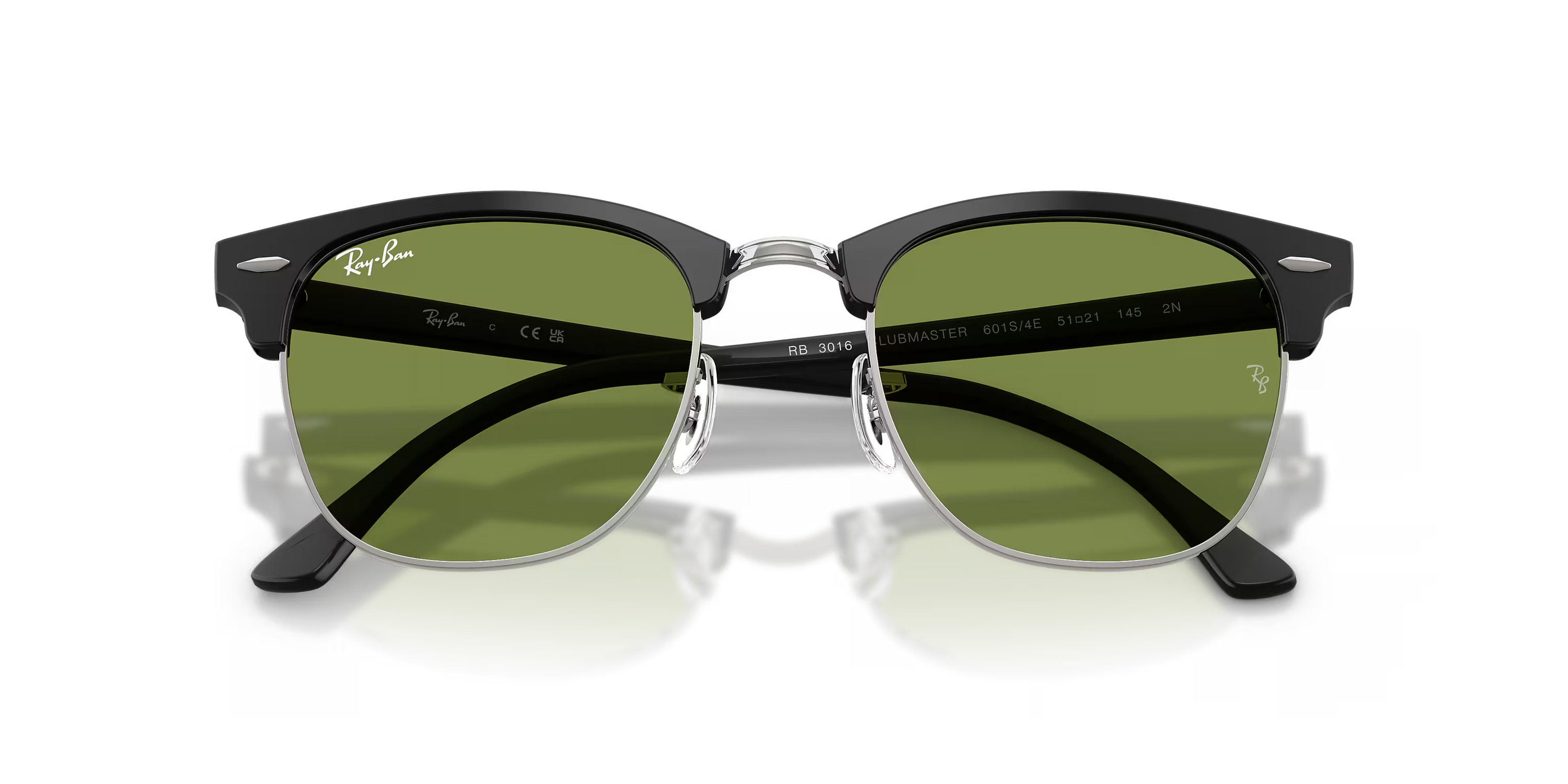Occhiali Da Sole Ray-Ban Clubmaster RB3016 601S4E 51