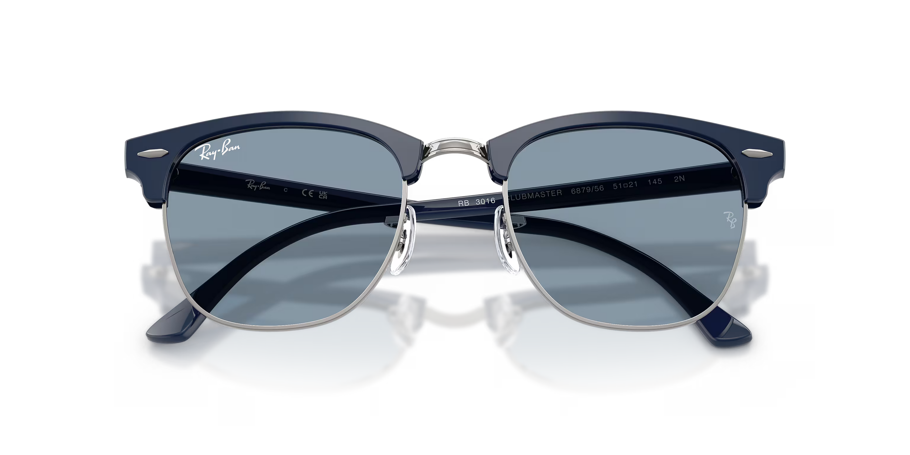 Occhiali Da Sole Ray-Ban Clubmaster RB3016 687956 51