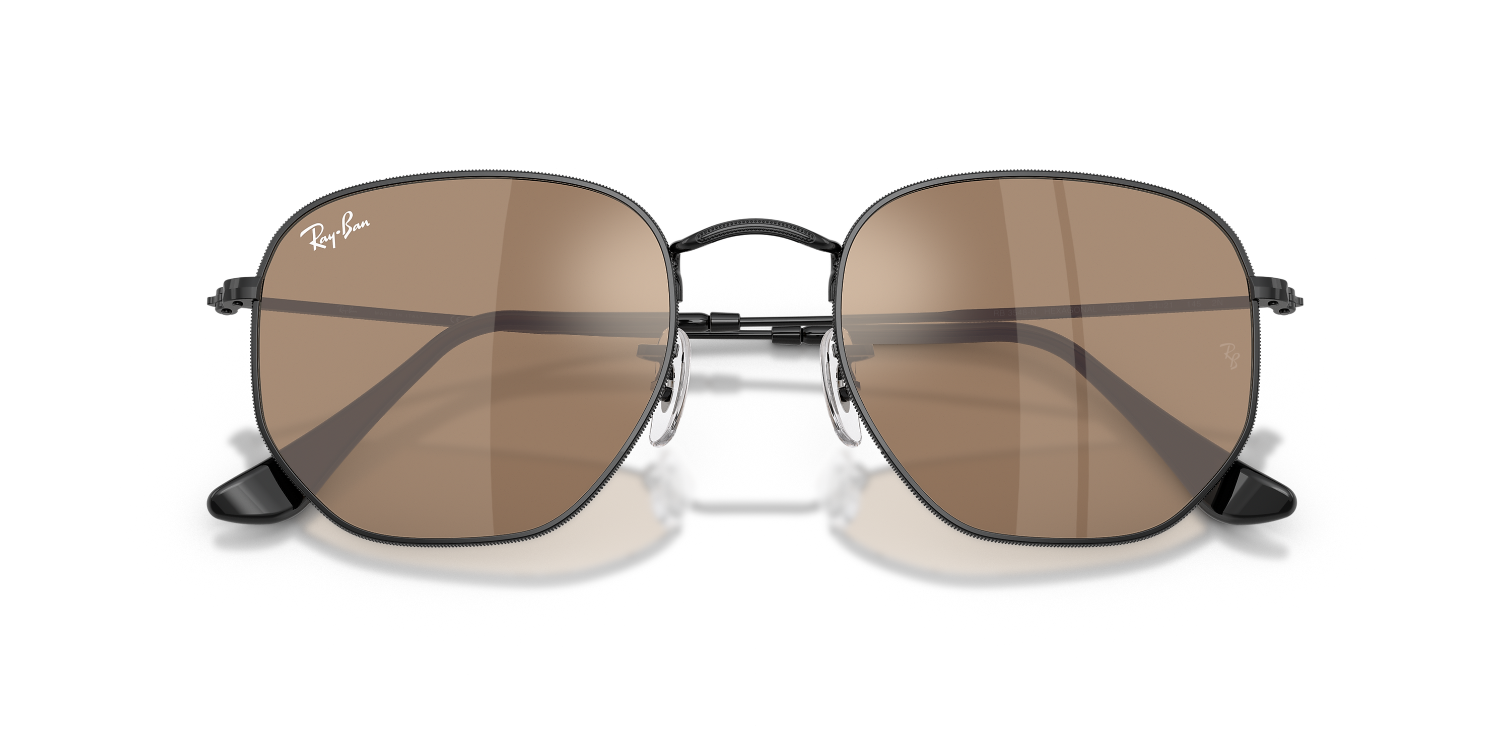 Ray-Ban Hexagonal Sonnenbrille RB3548N 002/93 51