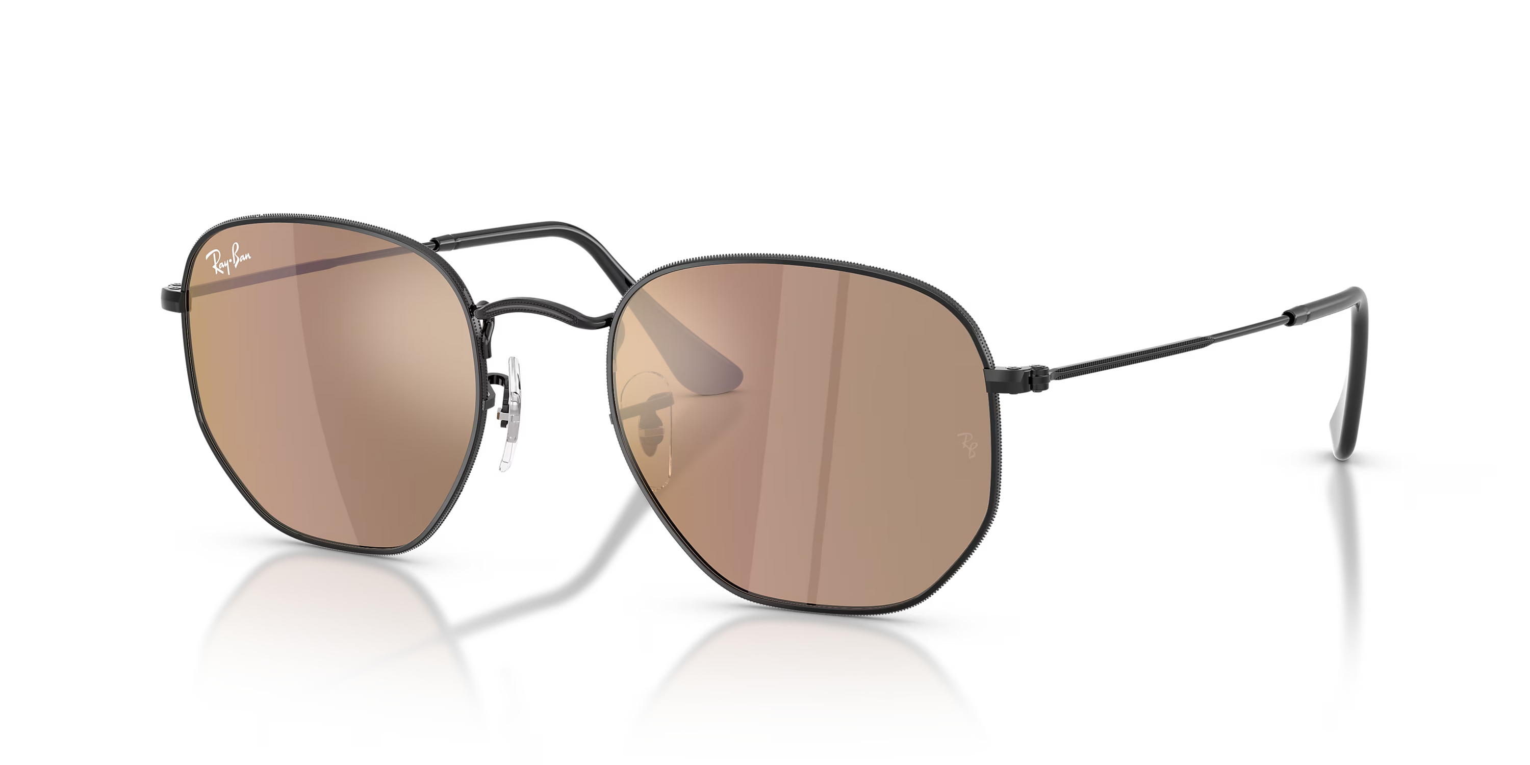 Ray-Ban Hexagonal Sonnenbrille RB3548N 002/93 51