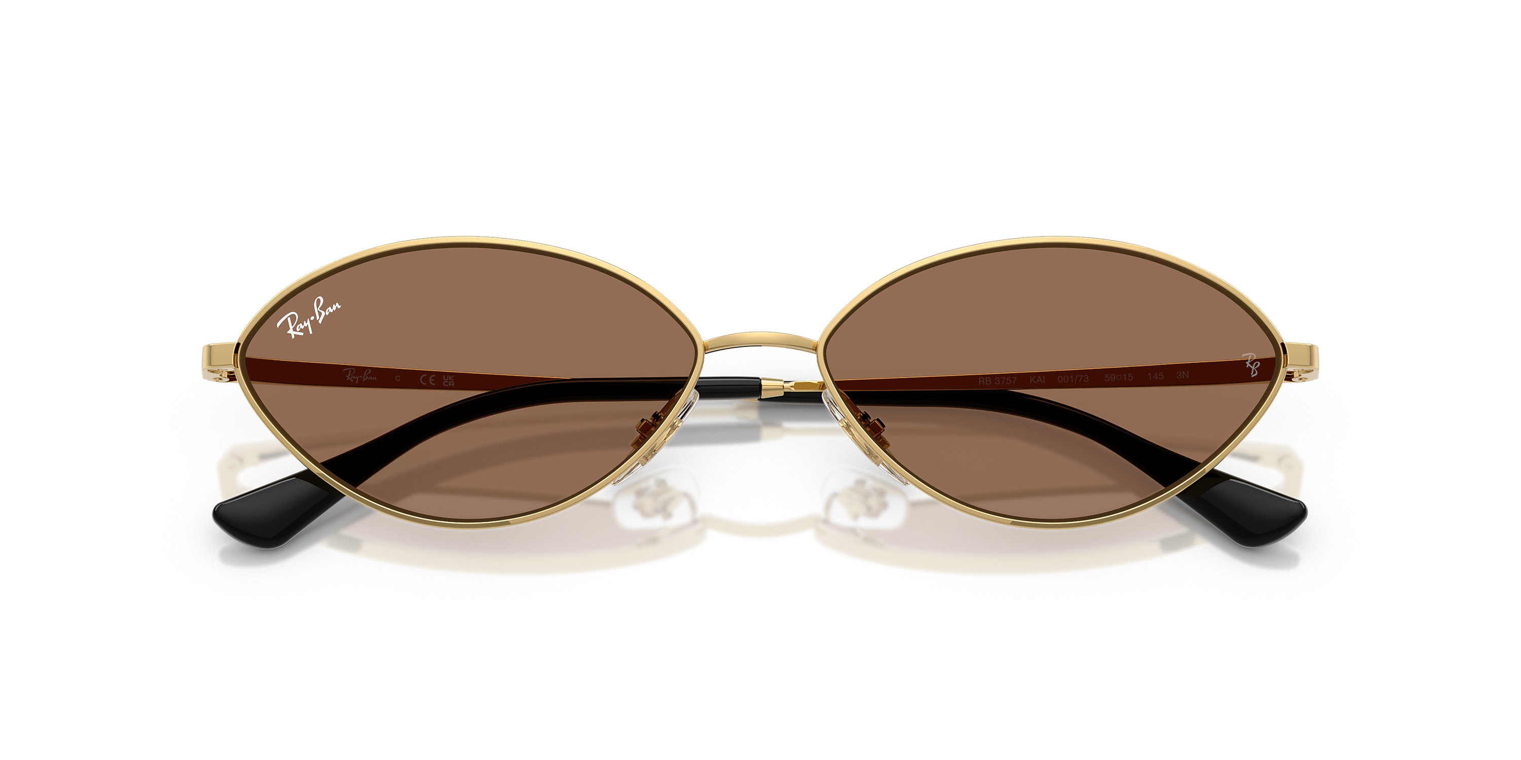 Occhiali Da Sole Ray-Ban KAI Bio-Based RB3757 001/73 56