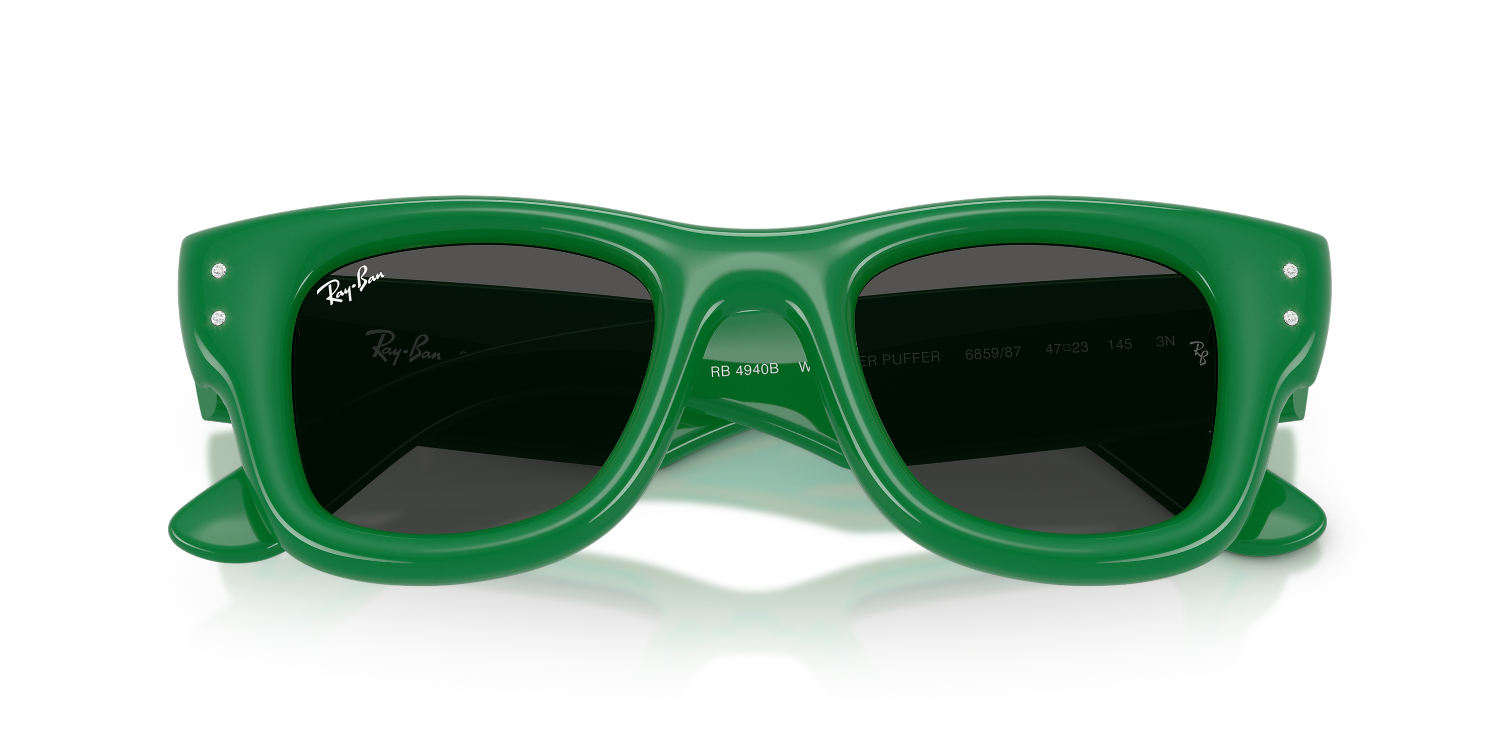 Occhiali Da Sole Ray-Ban RB4940B Wayfarer Puffer Crystal Edition 685987 47