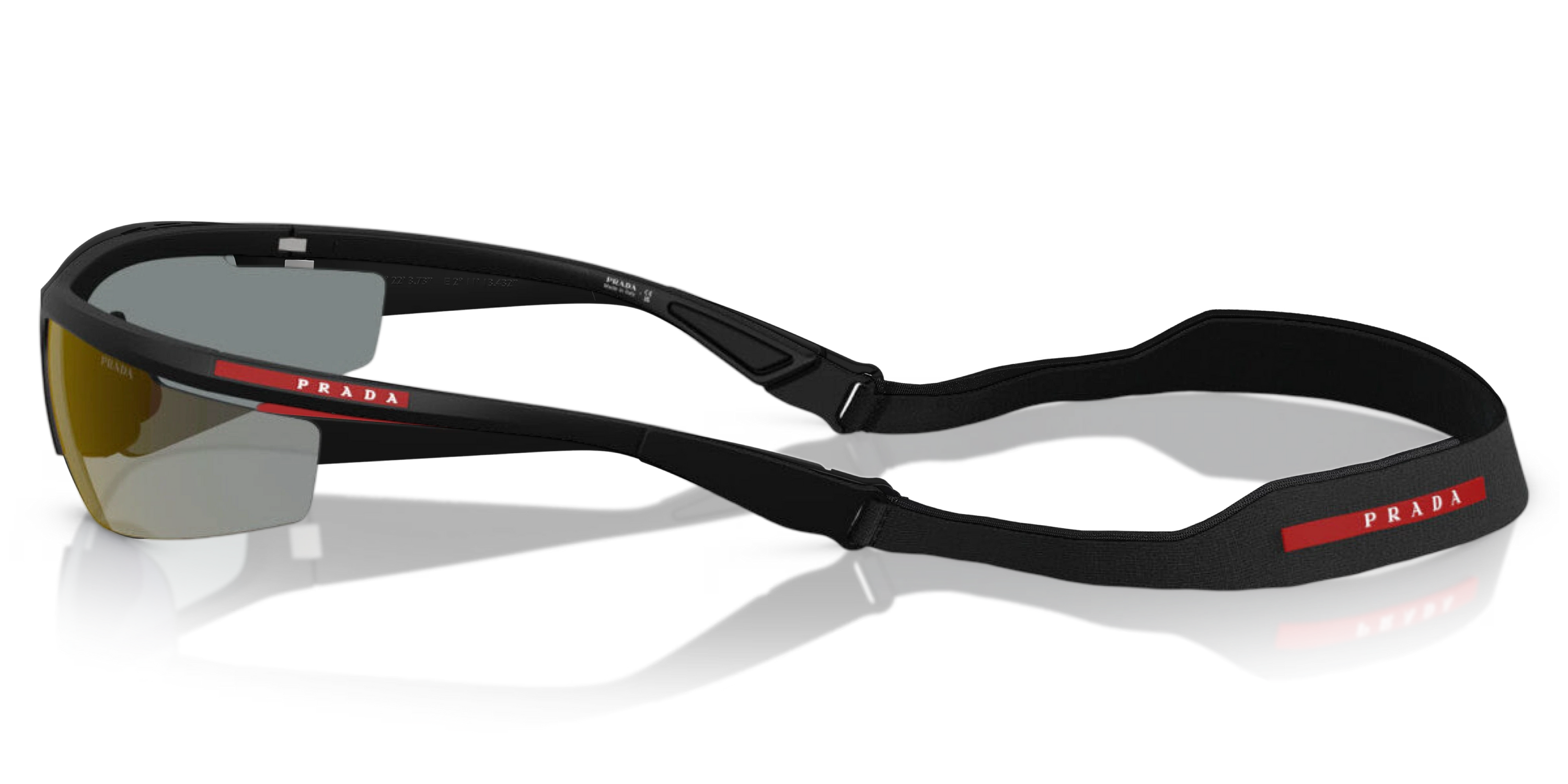 prada sport sonnenbrille Prada Linea Rossa 37. America's Cup Sonnenbrille PS A02S 1BO10J 96 – SunglassUp