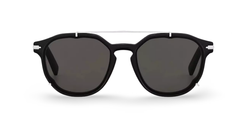 Schwarze Pantos-Sonnenbrille