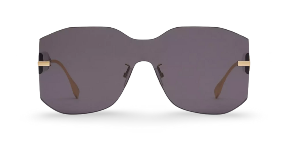 Gold Mask Sunglasses