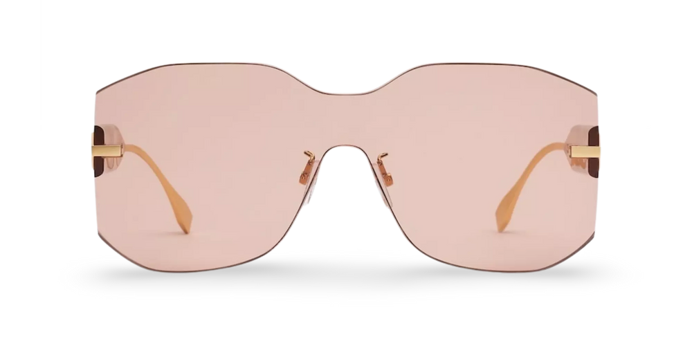 Gold Mask Sunglasses