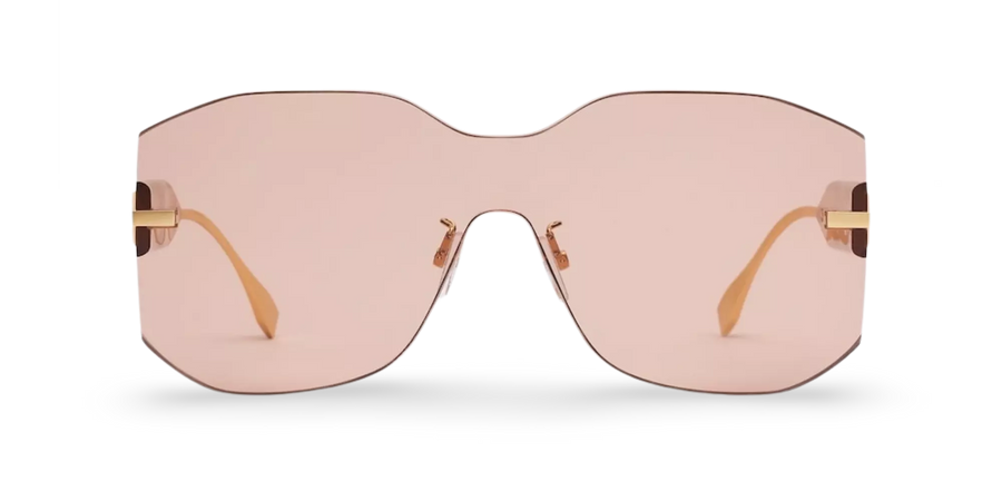 Gold Mask Sunglasses