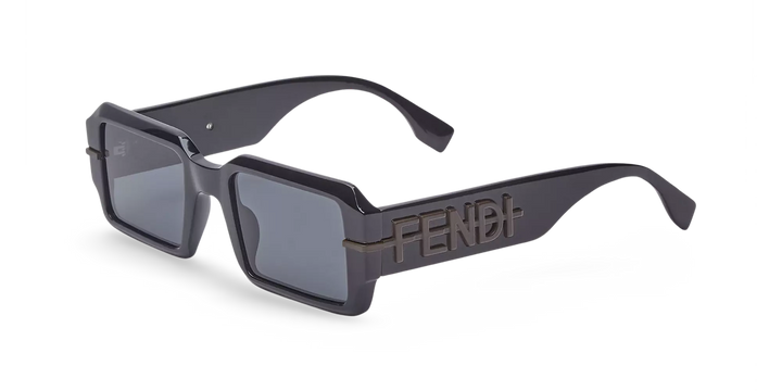 Black Rectangular Sunglasses