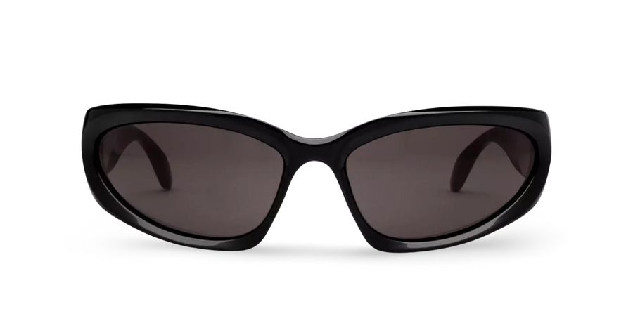 Balenciaga SWIFT OVAL Sunglasses BB0157S 001 65
