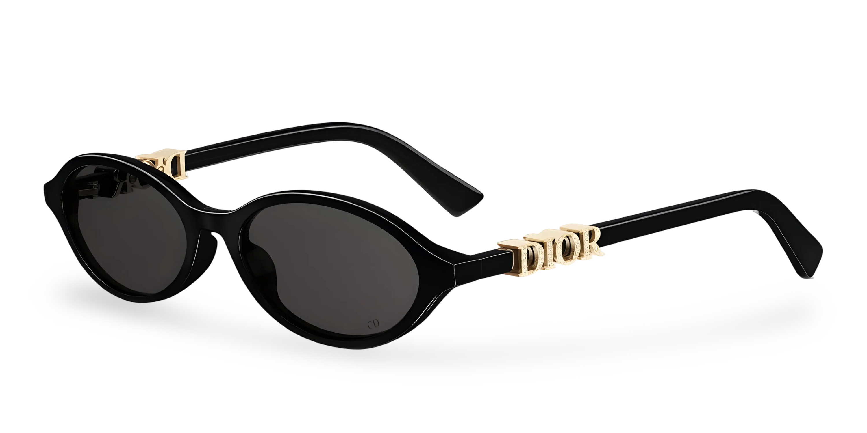 Occhiali Da Sole Ovali Neri