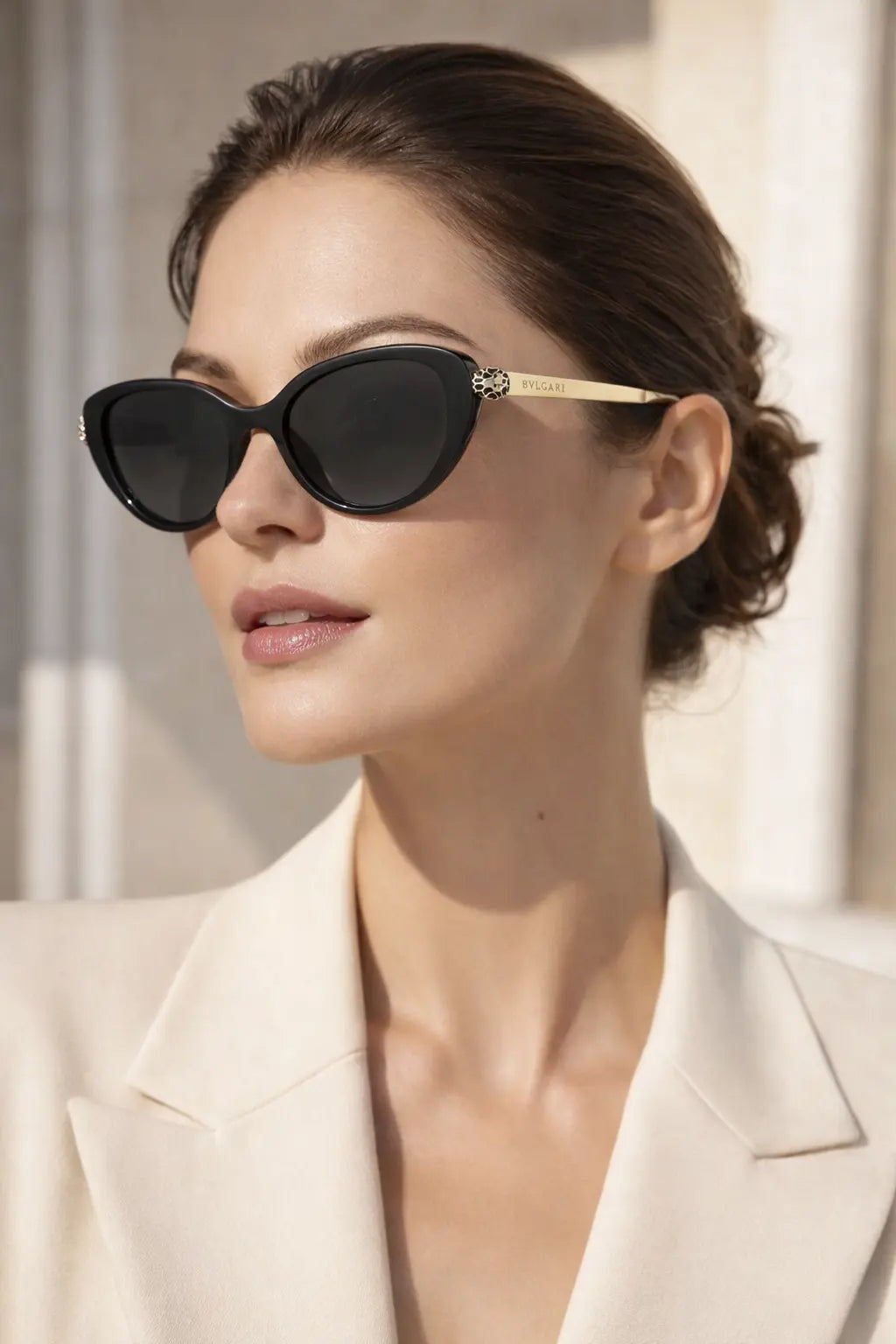 Occhiali Da Sole a Farfalla Neri