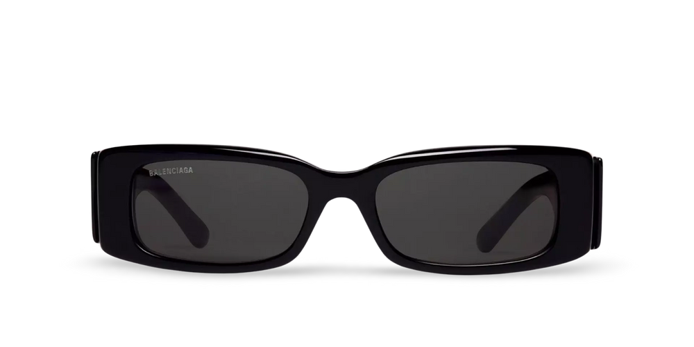 Balenciaga MAX RECTANGLE Sunglasses BB0260S 001 56