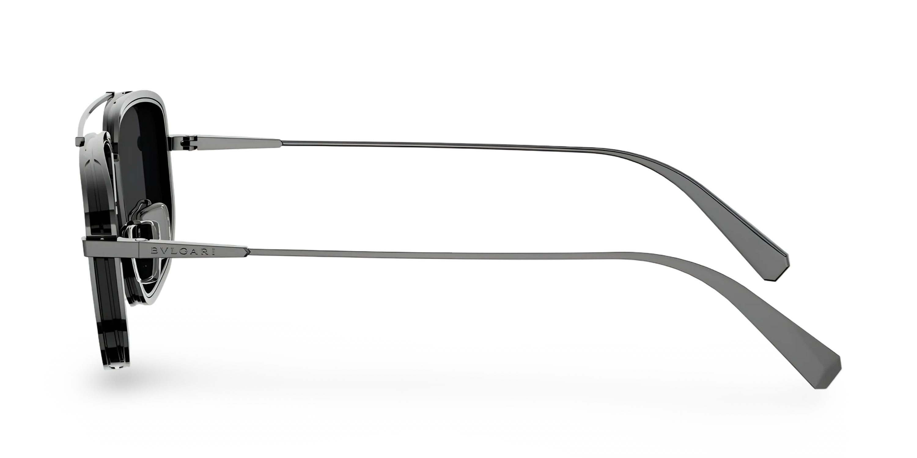Occhiali Da Sole Dalla Forma Pilot Canna di Fucile