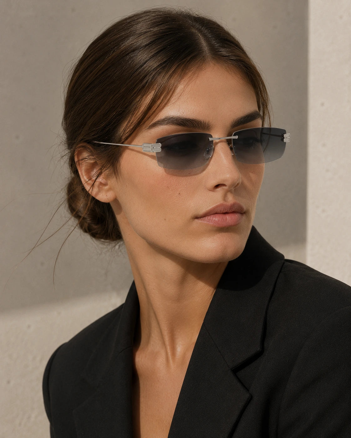 Sonnenbrille Balenciaga BB0488S 002 57