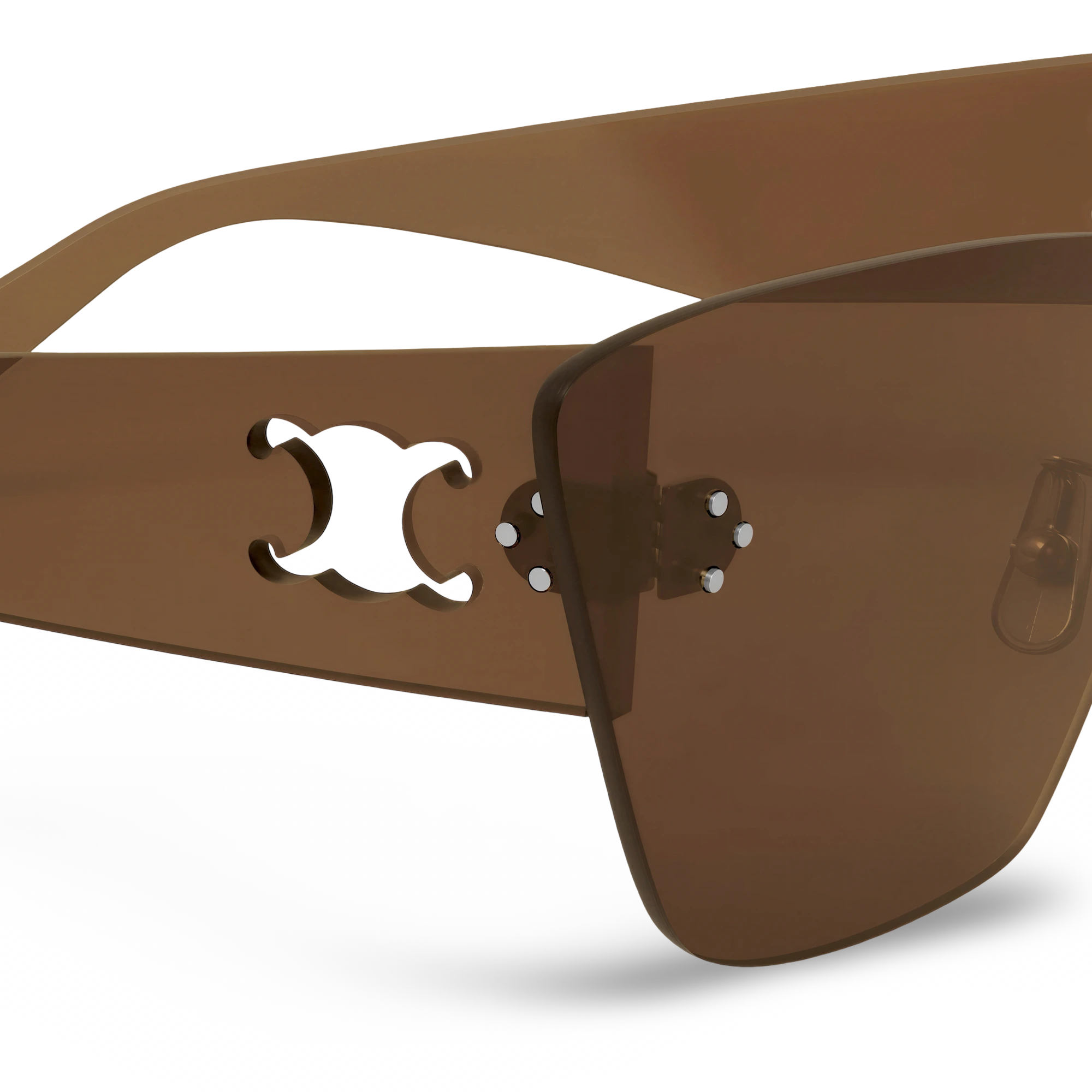 Brown Mask Sunglasses
