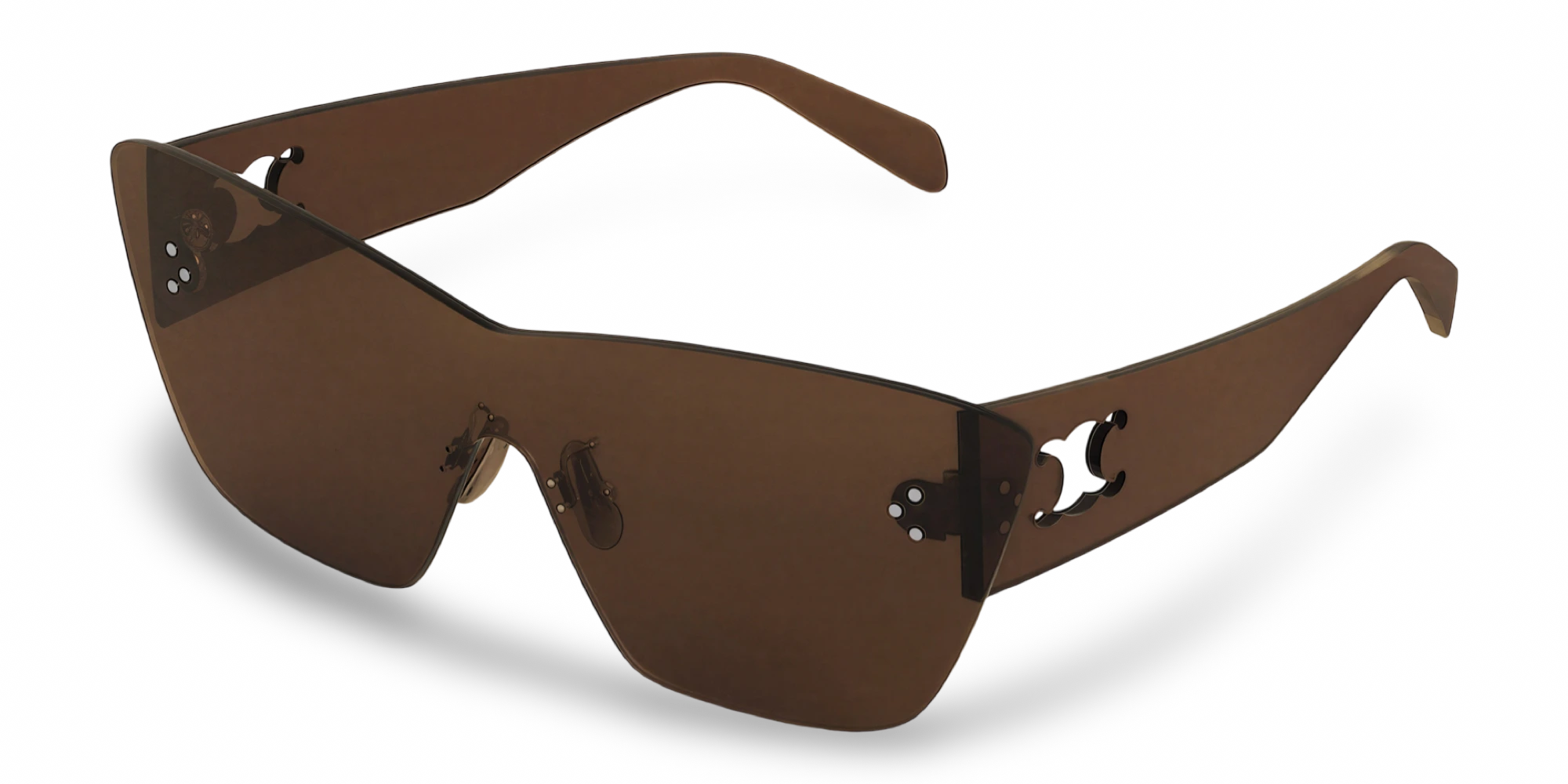 Brown Mask Sunglasses