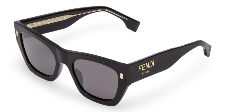Black Rectangular Sunglasses