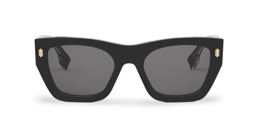 Black Rectangular Sunglasses