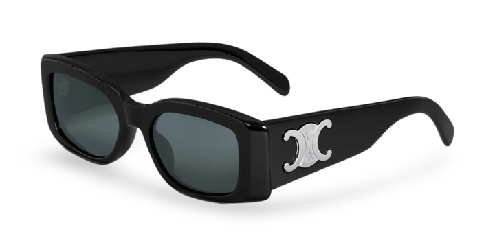 Black Rectangular Sunglasses