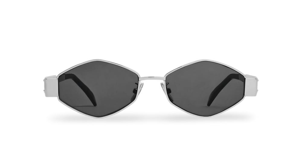 Silver Diamond Sunglasses
