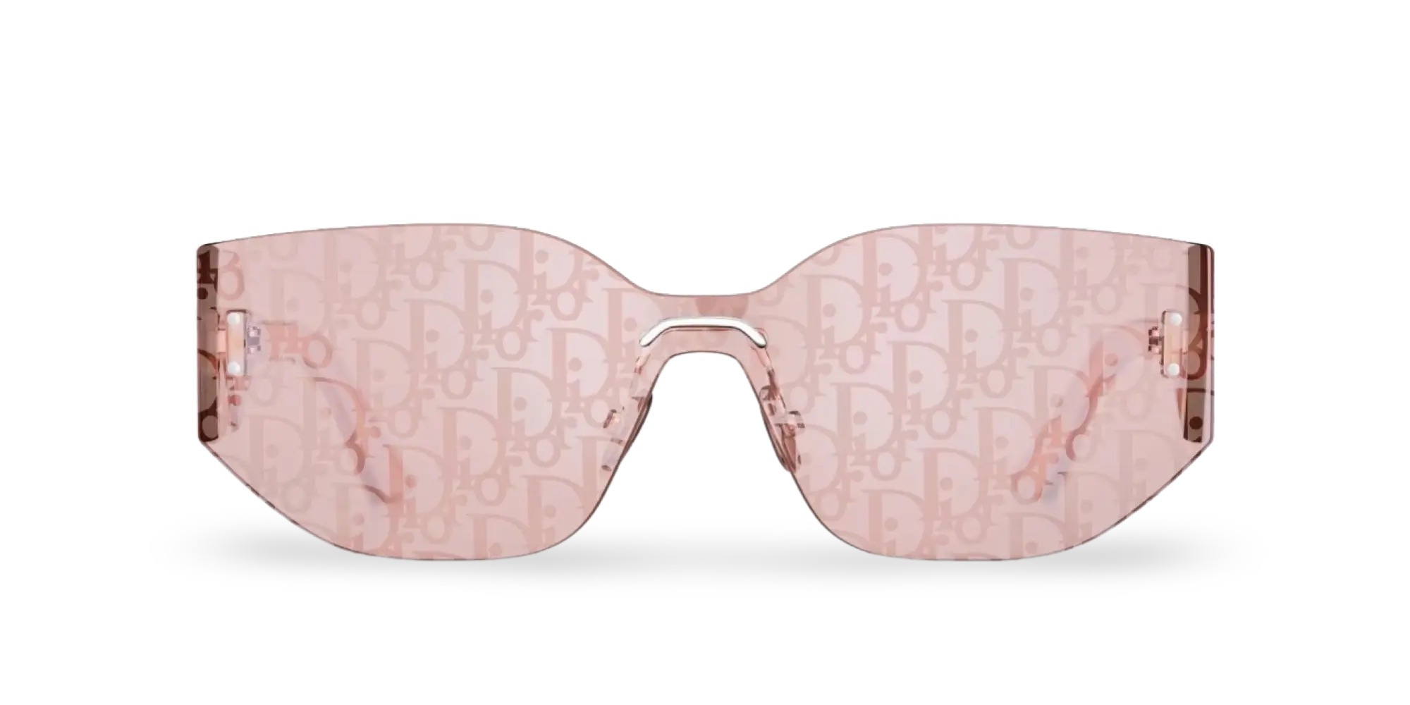 Occhiali Da Sole a Mascherina Dior Oblique Rosa