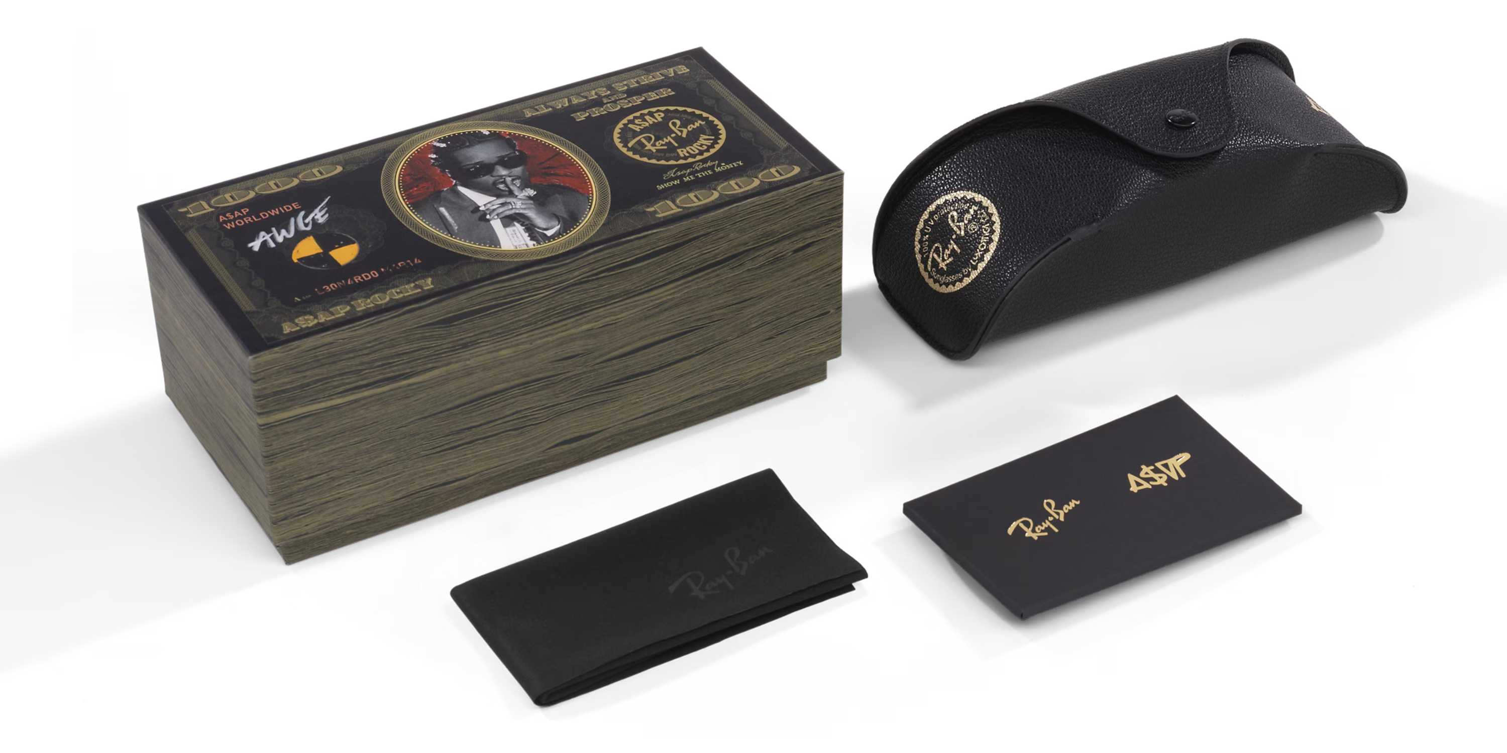 Ray-Ban A$AP Rocky Sonnenbrille RB3928 001/S2 54