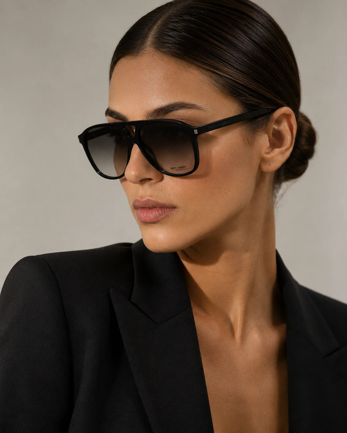 Sonnenbrille Saint Laurent SL 596 Dune 006 58