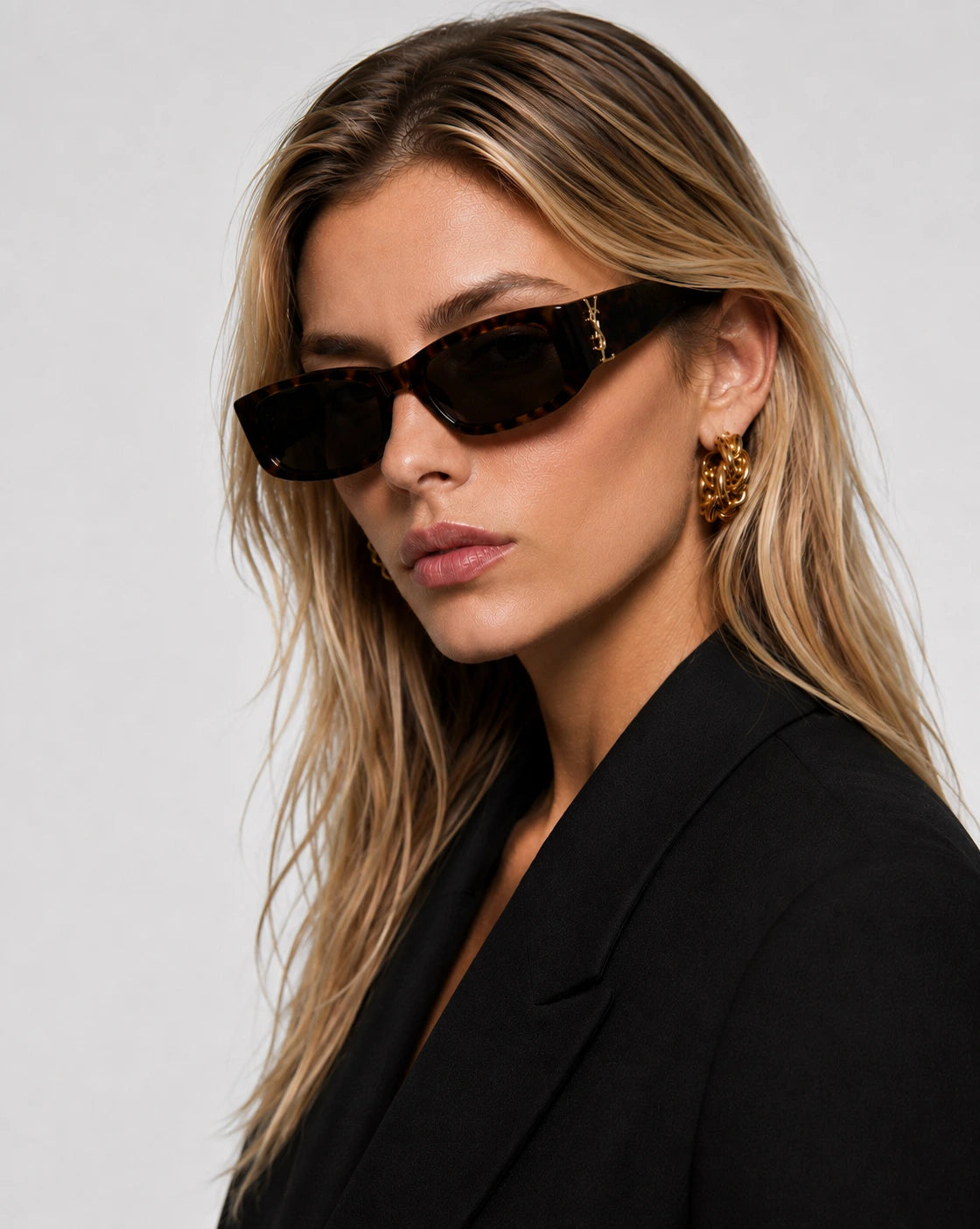 Saint Laurent Sunglasses SL M152 002 55