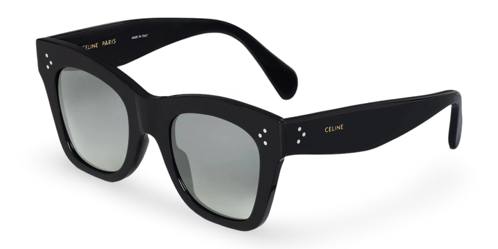 Schwarze Schmetterlings-Sonnenbrille