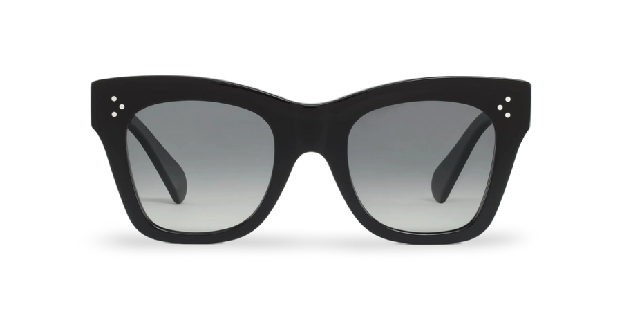 Schwarze Schmetterlings-Sonnenbrille