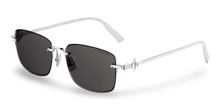 Graue rechteckige Sonnenbrille