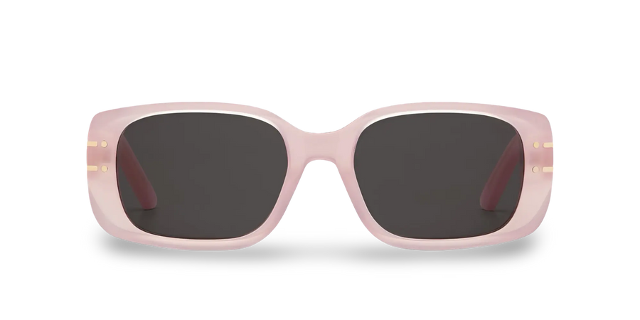 Rosa rechteckige Sonnenbrille