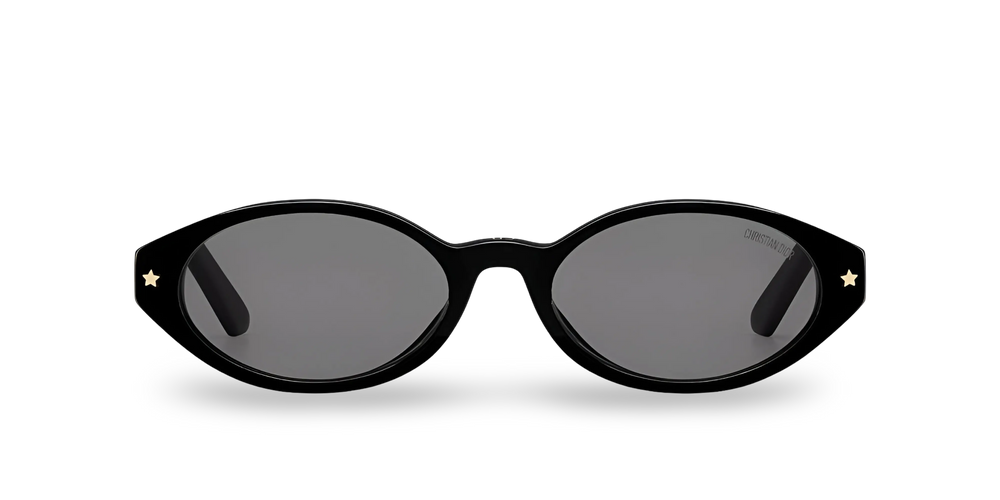 Black Oval Sunglasses