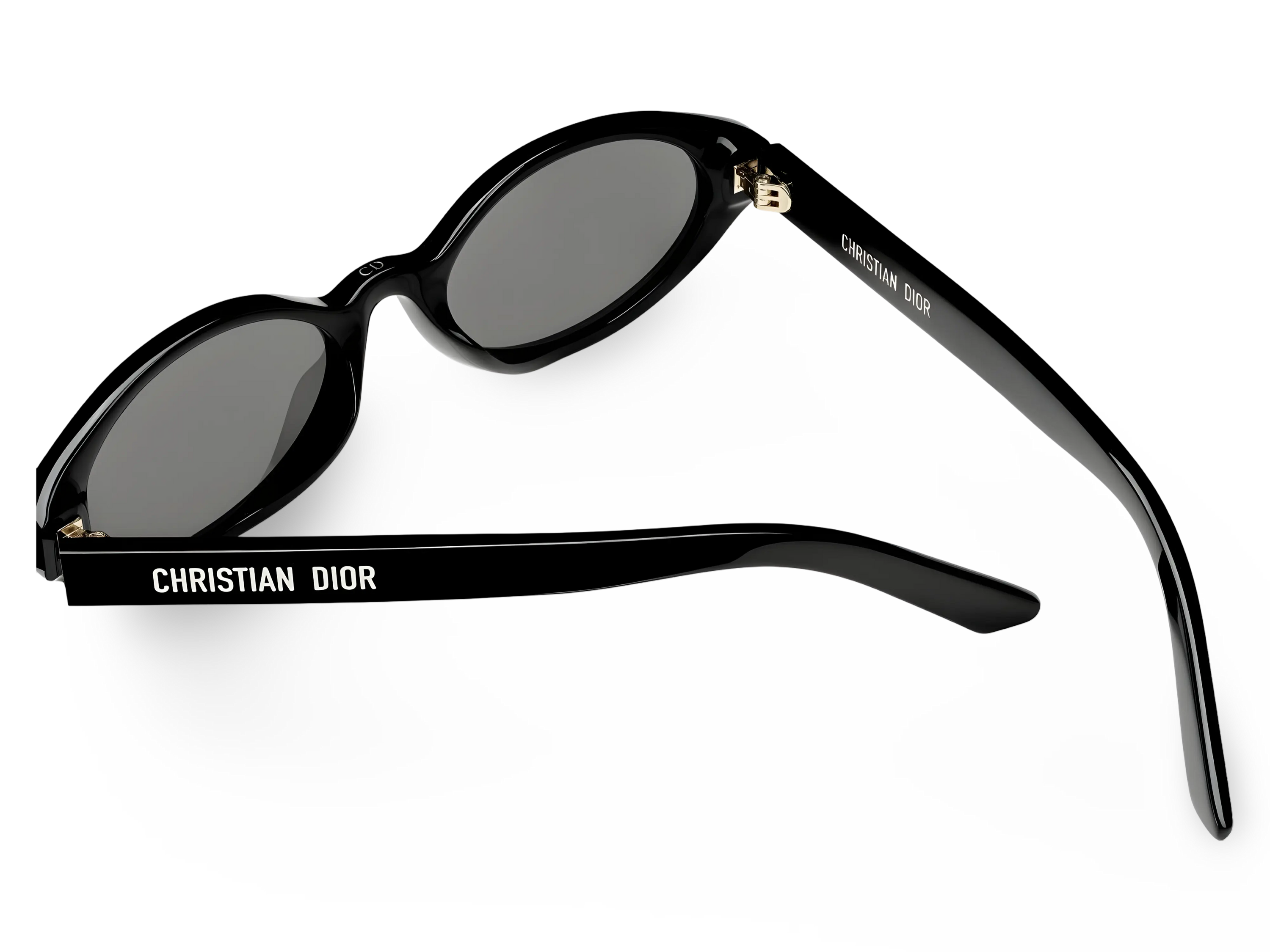 Occhiali Da Sole Ovali Neri