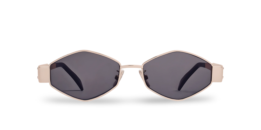 Rose Gold Diamond Sunglasses