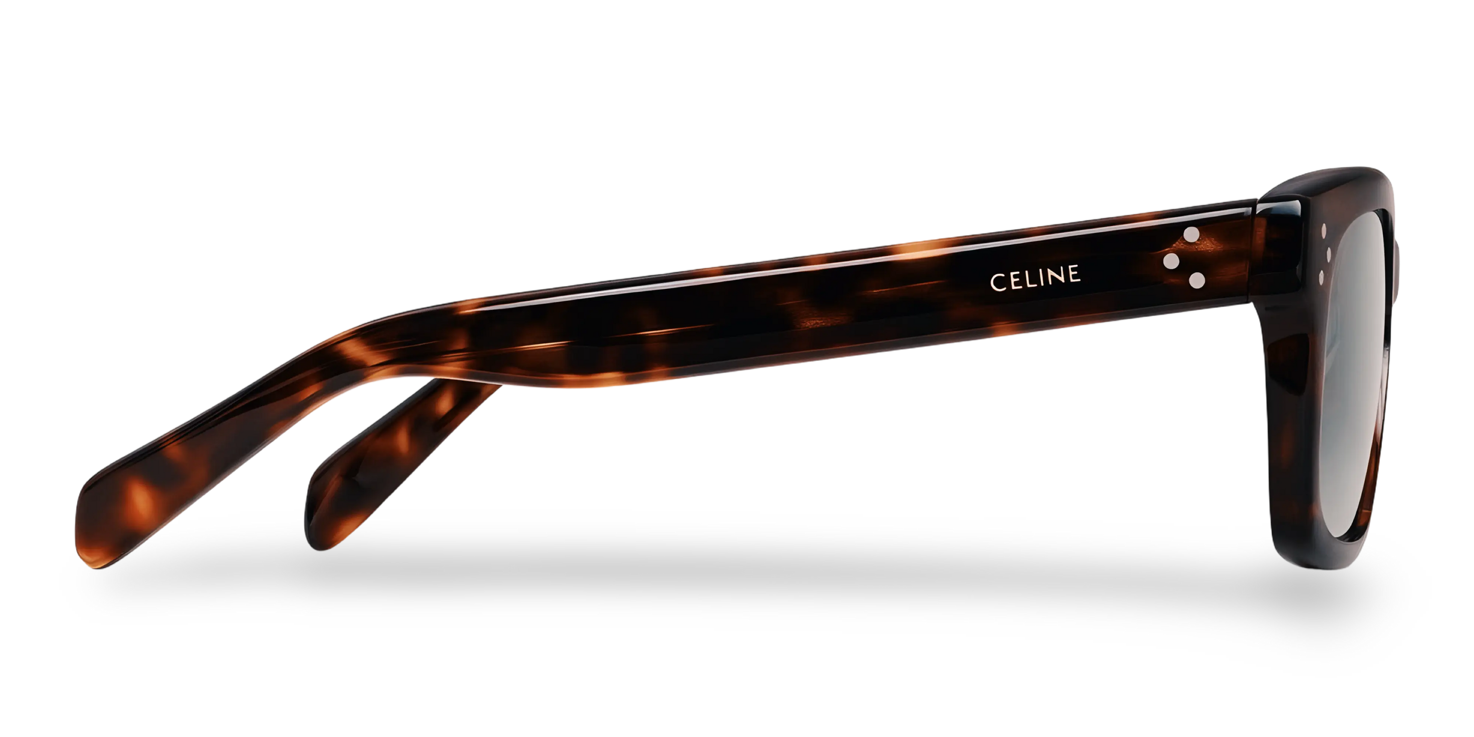 Occhiali Da Sole Rettangolari Havana