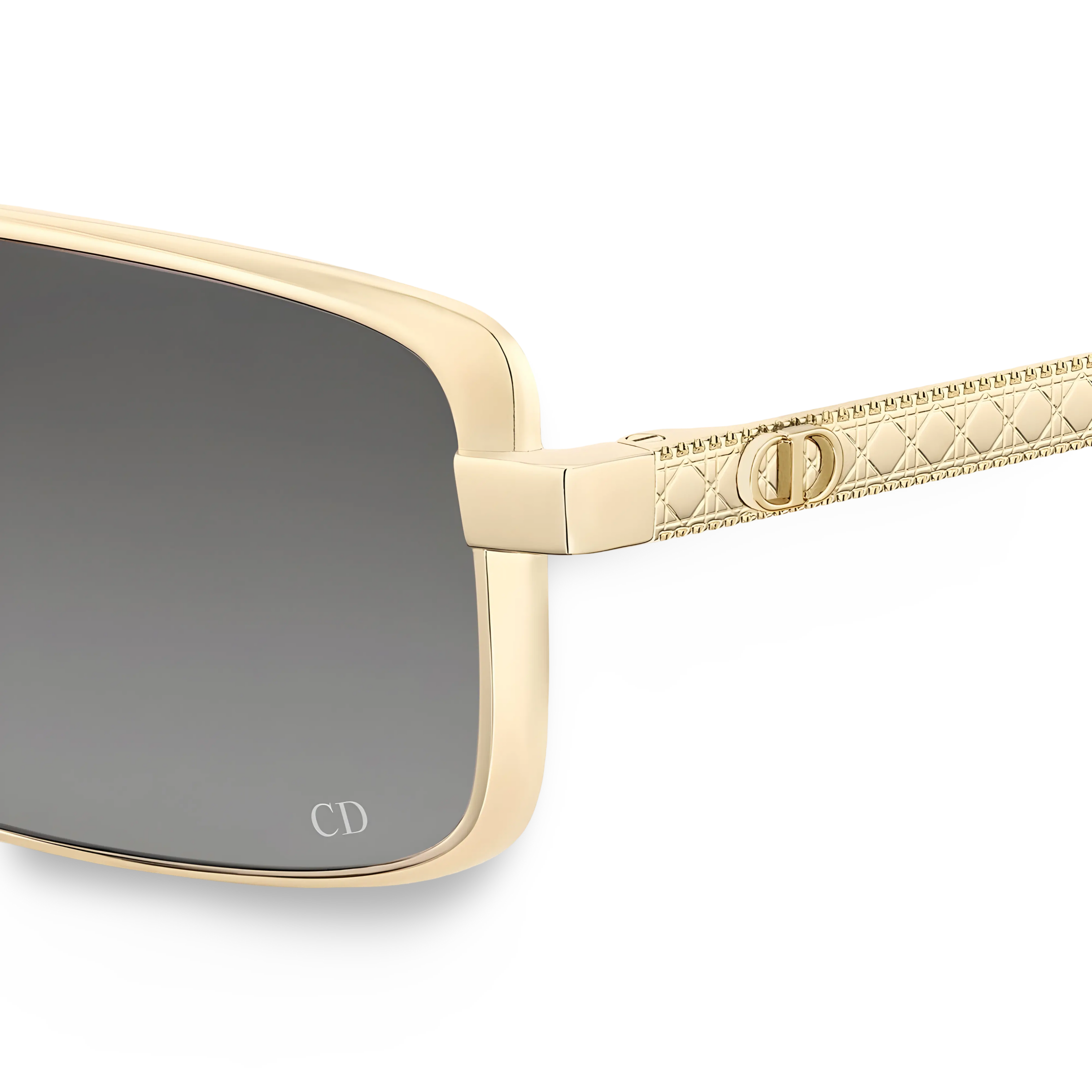 Occhiali Da Sole Ovali Rettangolari con Lenti Sfumate Grigie