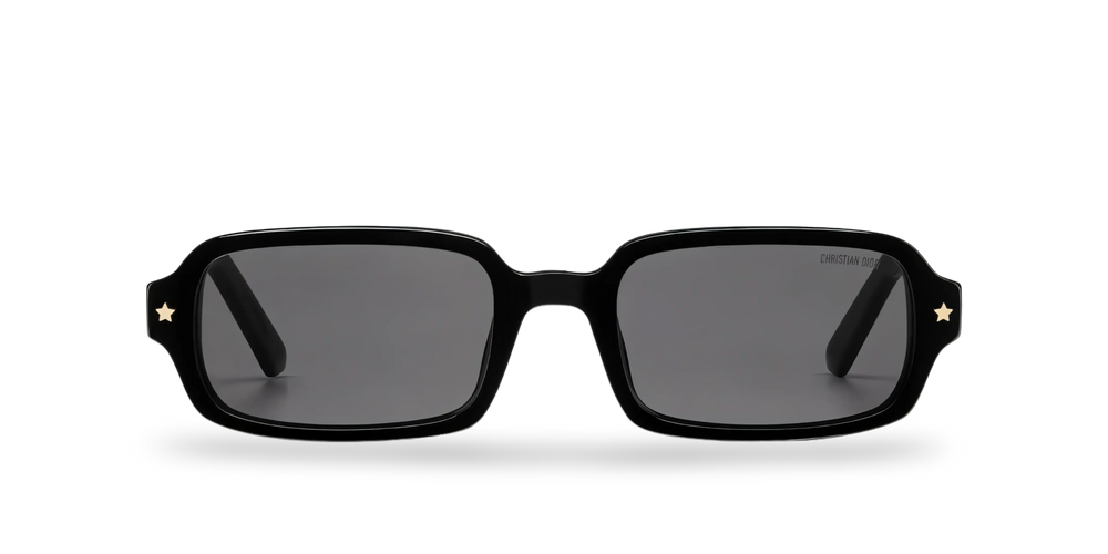 Black Rectangular Sunglasses