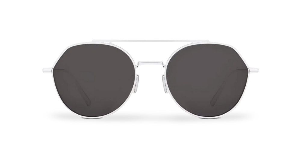 Occhiali Da Sole Aviator Argento
