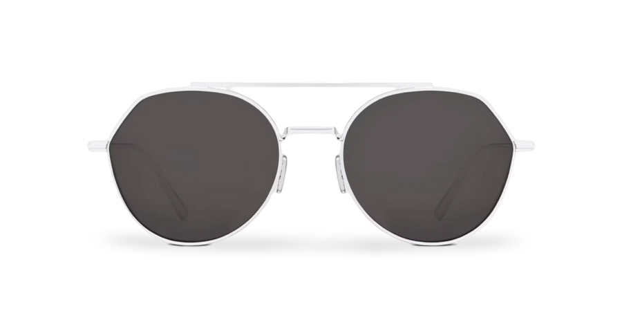 Occhiali Da Sole Aviator Argento