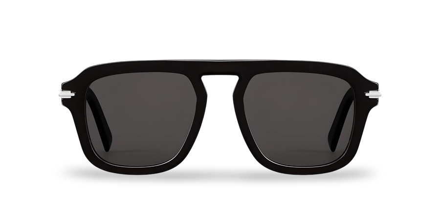 Schwarze quadratische Sonnenbrille