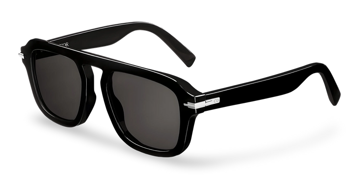 Schwarze quadratische Sonnenbrille