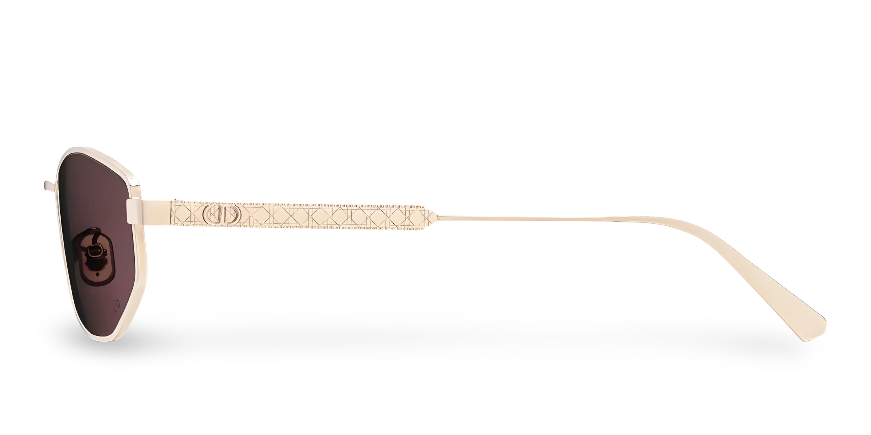 Occhiali Da Sole Ovali Bordeaux