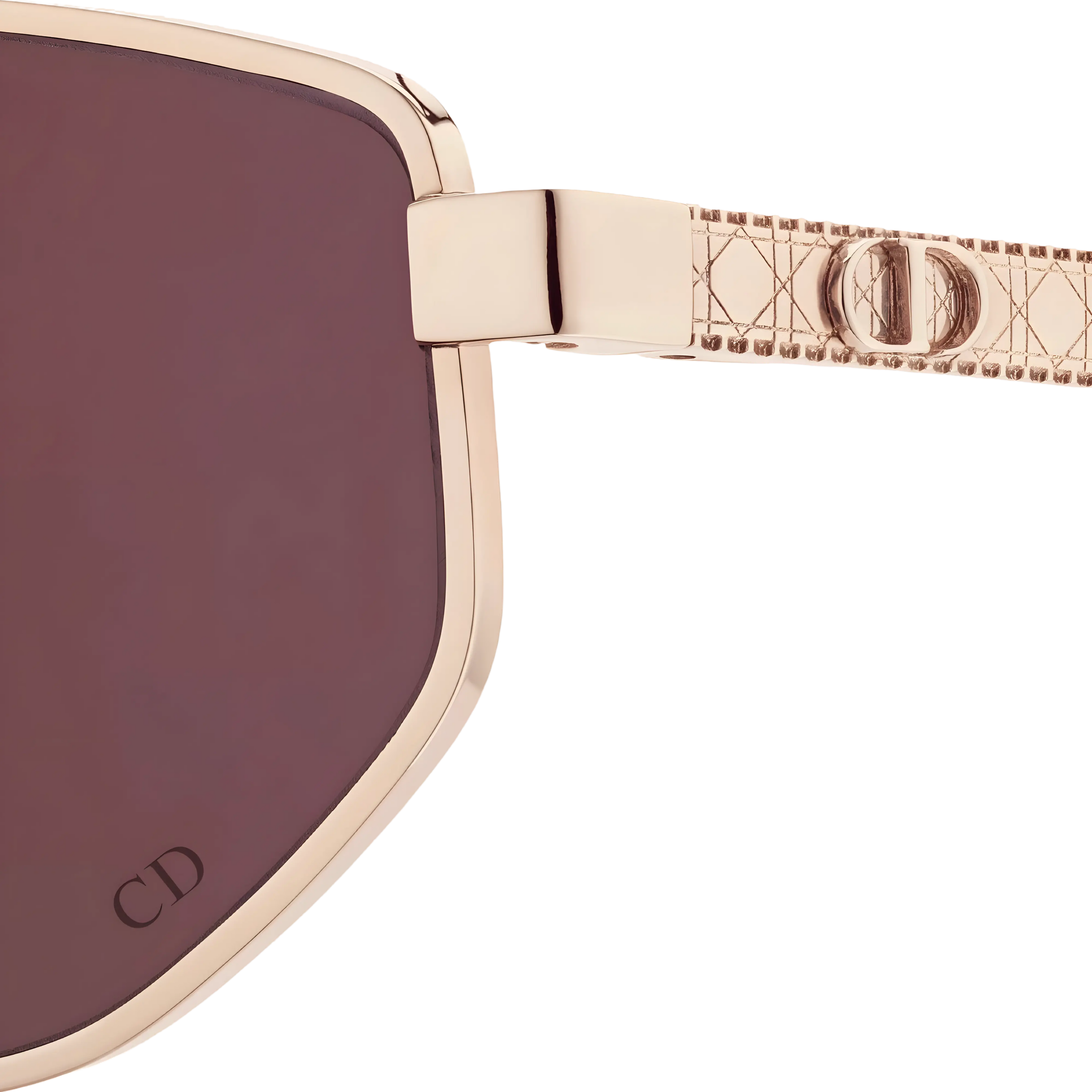 Occhiali Da Sole Ovali Bordeaux